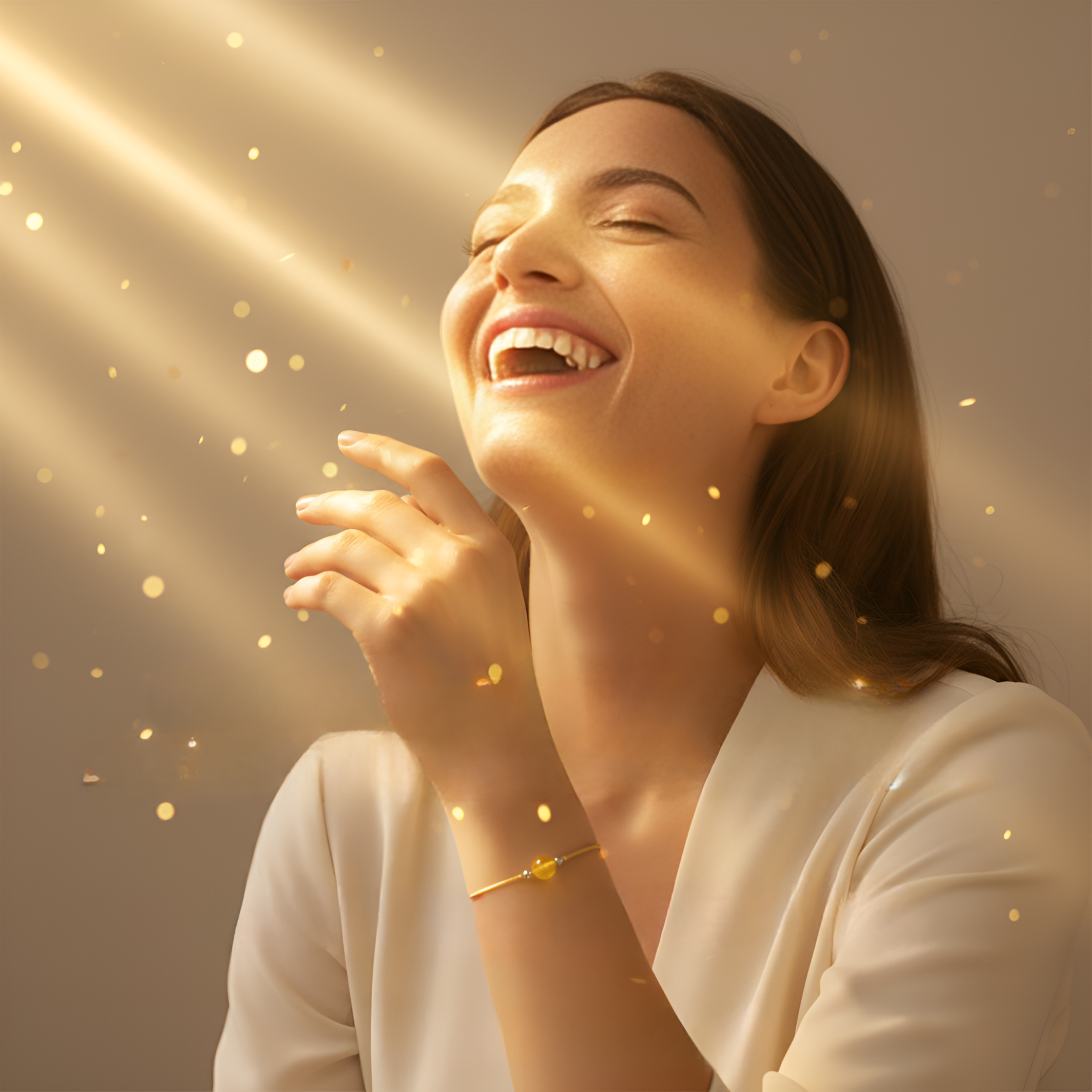 Citrin Armband - Naturband