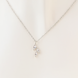 Zirkon Halskette - Klare Gedanken