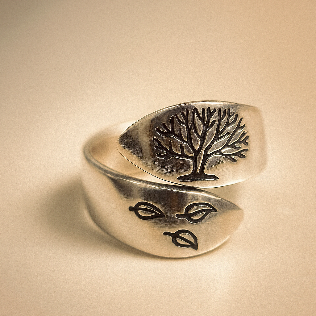 Lebensbaum Ring - S925 Silber | Hier und Jetzt