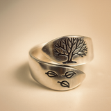 Lebensbaum Ring - S925 Silber | Hier und Jetzt