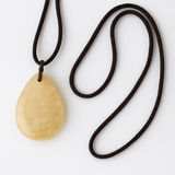 Citrin Halskette - Tropfen