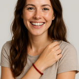 Karneol Armband - Perlen