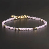 Rosenquarz Armband - dezent