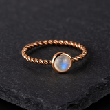 Mondstein Ring - Auge