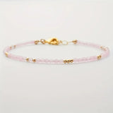 Rosenquarz Armband - dezent