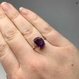 Amethyst Ring - Rohstein