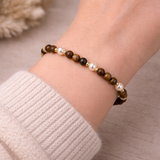 Tigerauge Armband - zarte Stärke