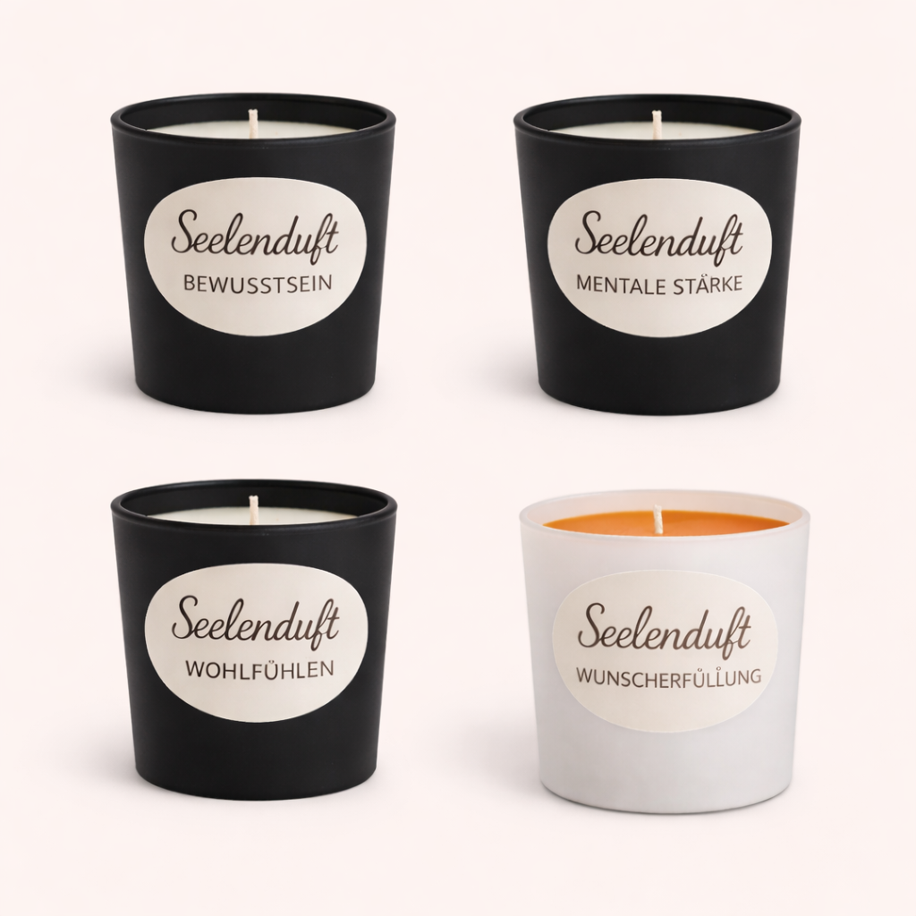 Seelenduft 4er Kerzenset