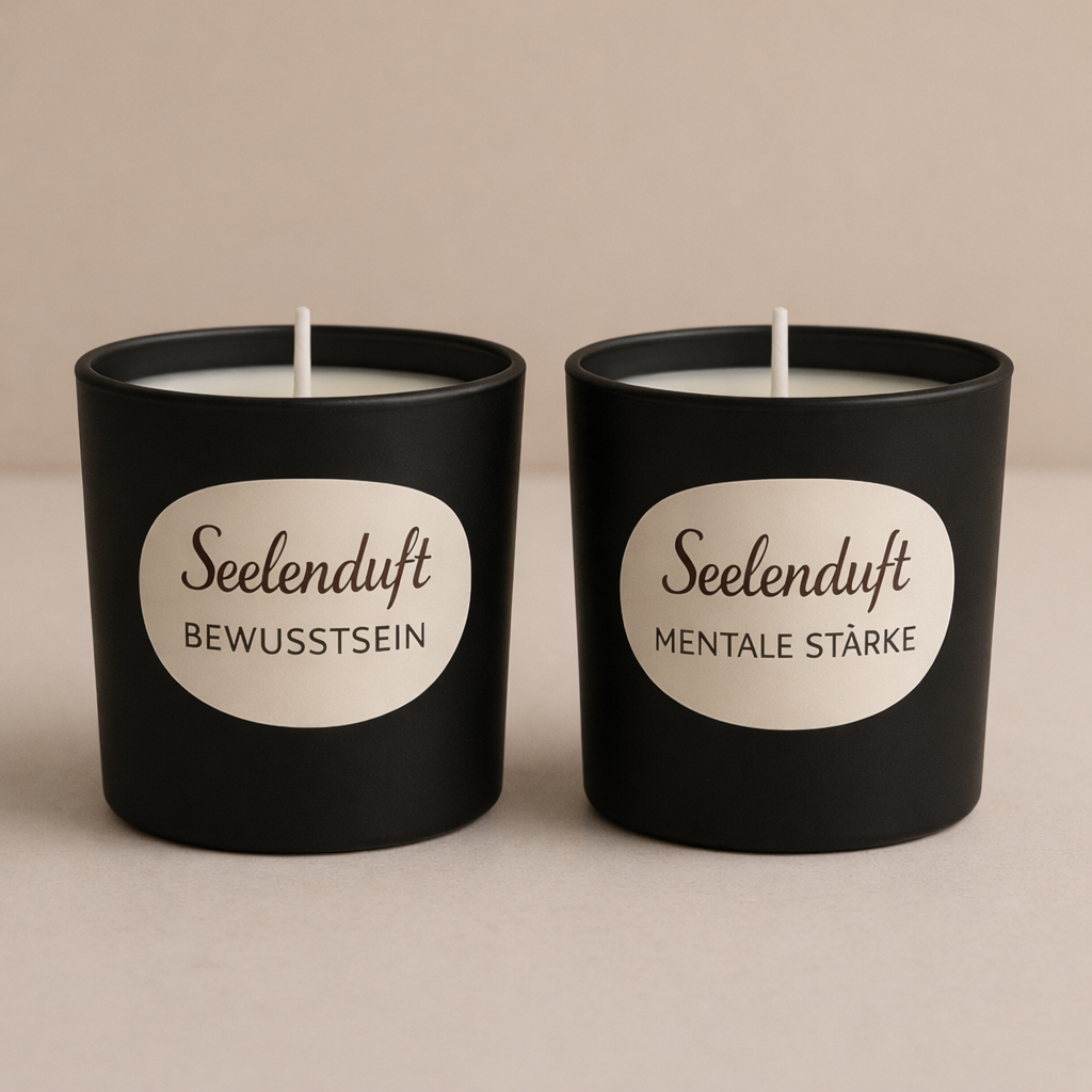 Seelenduft Kerzenset - Bewusstsein & Mentale Stärke