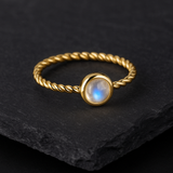 Mondstein Ring - Auge