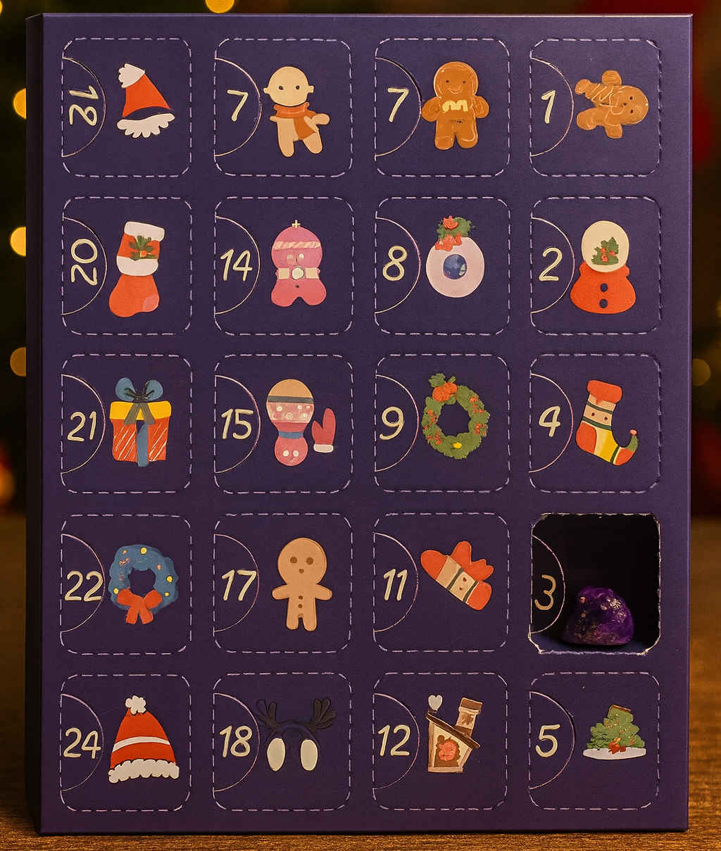 Seelenschmuck Edelstein Adventskalender