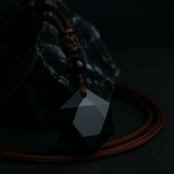 Obsidian Halskette - Schutz Talisman