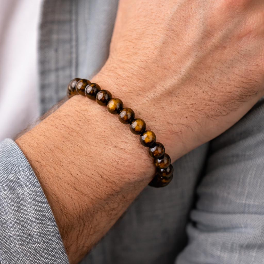 Tigerauge Armband - Umsetzung