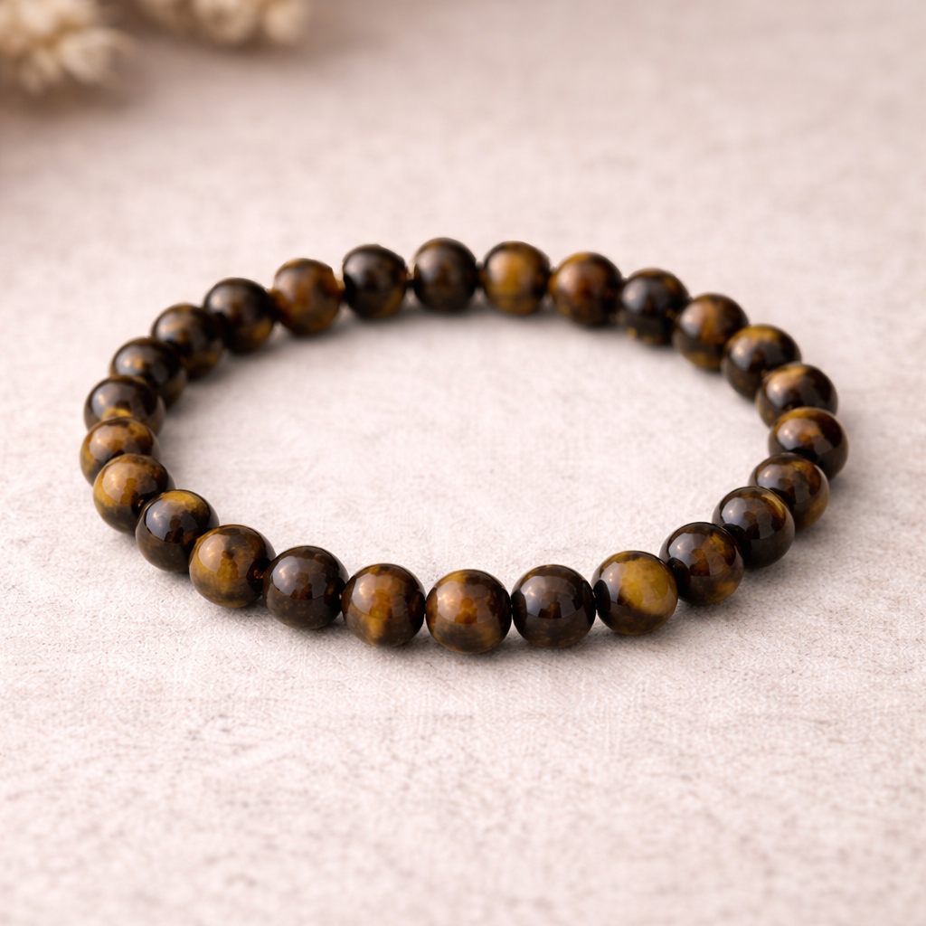 Tigerauge Armband - Umsetzung