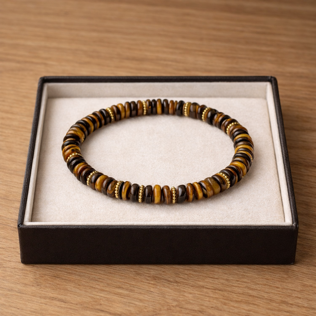 Tigerauge Armband - Kraftperlen