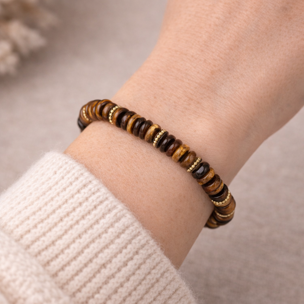 Tigerauge Armband - Kraftperlen