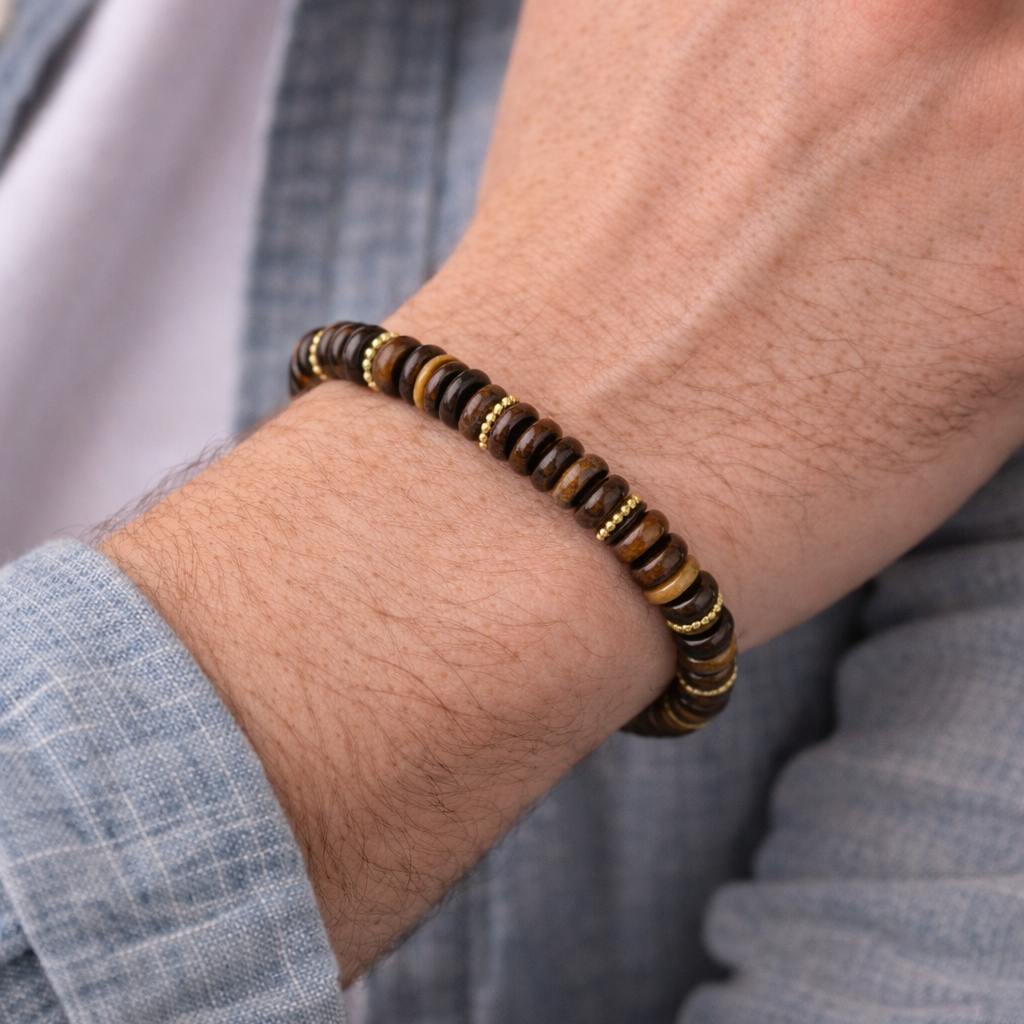 Tigerauge Armband - Kraftperlen