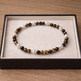 Tigerauge Armband - zarte Stärke