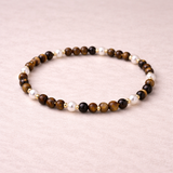 Tigerauge Armband - zarte Stärke