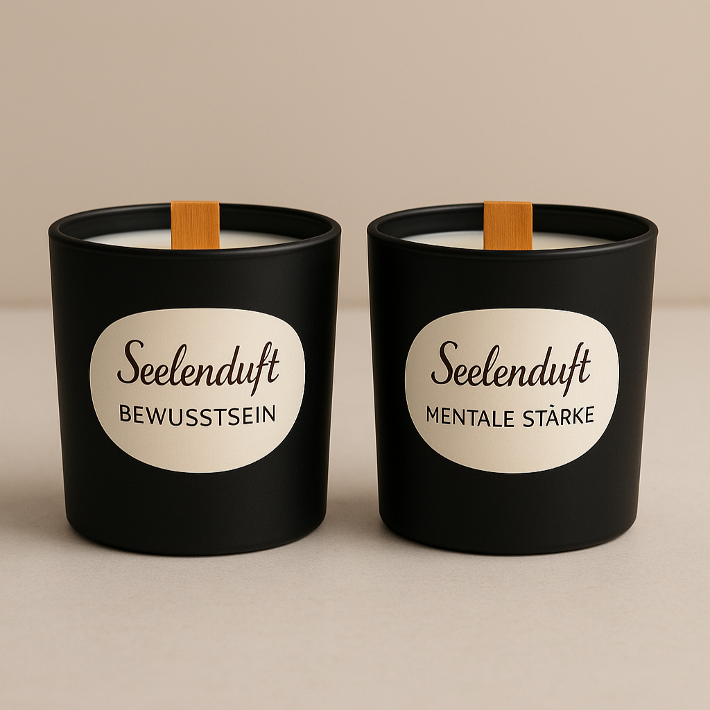 Seelenduft Kerzenset - Bewusstsein & Mentale Stärke