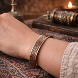 Tibetischer Glücks Armreif aus Kupfer