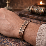 Tibetischer Glücks Armreif aus Kupfer