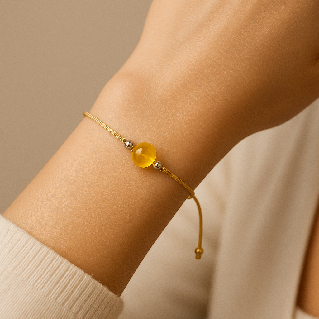 Citrin Armband - Naturband