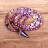 Amethyst Halskette - Pendel