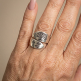 Lebensbaum Ring - S925 Silber | Hier und Jetzt