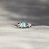 Mondstein Ring - Mond & Stern