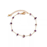 Amethyst Set - Halskette & Armband