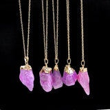 Amethyst Halskette - Naturgegossen