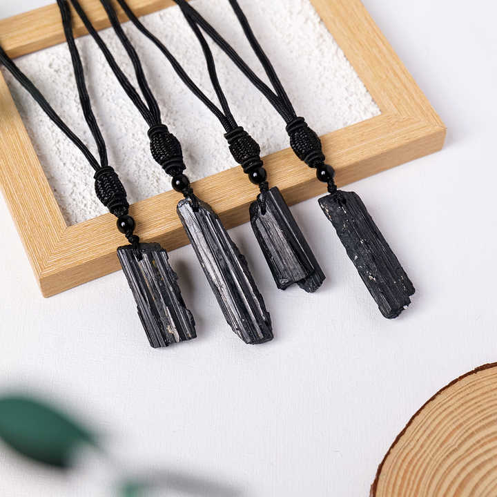 Turmalin Halskette - Naturstein