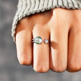 Mondstein Ring - Mond & Stern