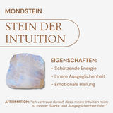 Mondstein Halskette - Mond Anhänger