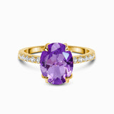 Amethyst Ring - Veredelt