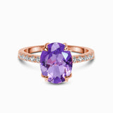 Amethyst Ring - Veredelt