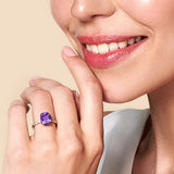 Amethyst Ring - Veredelt