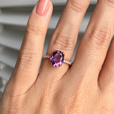 Amethyst Ring - Veredelt