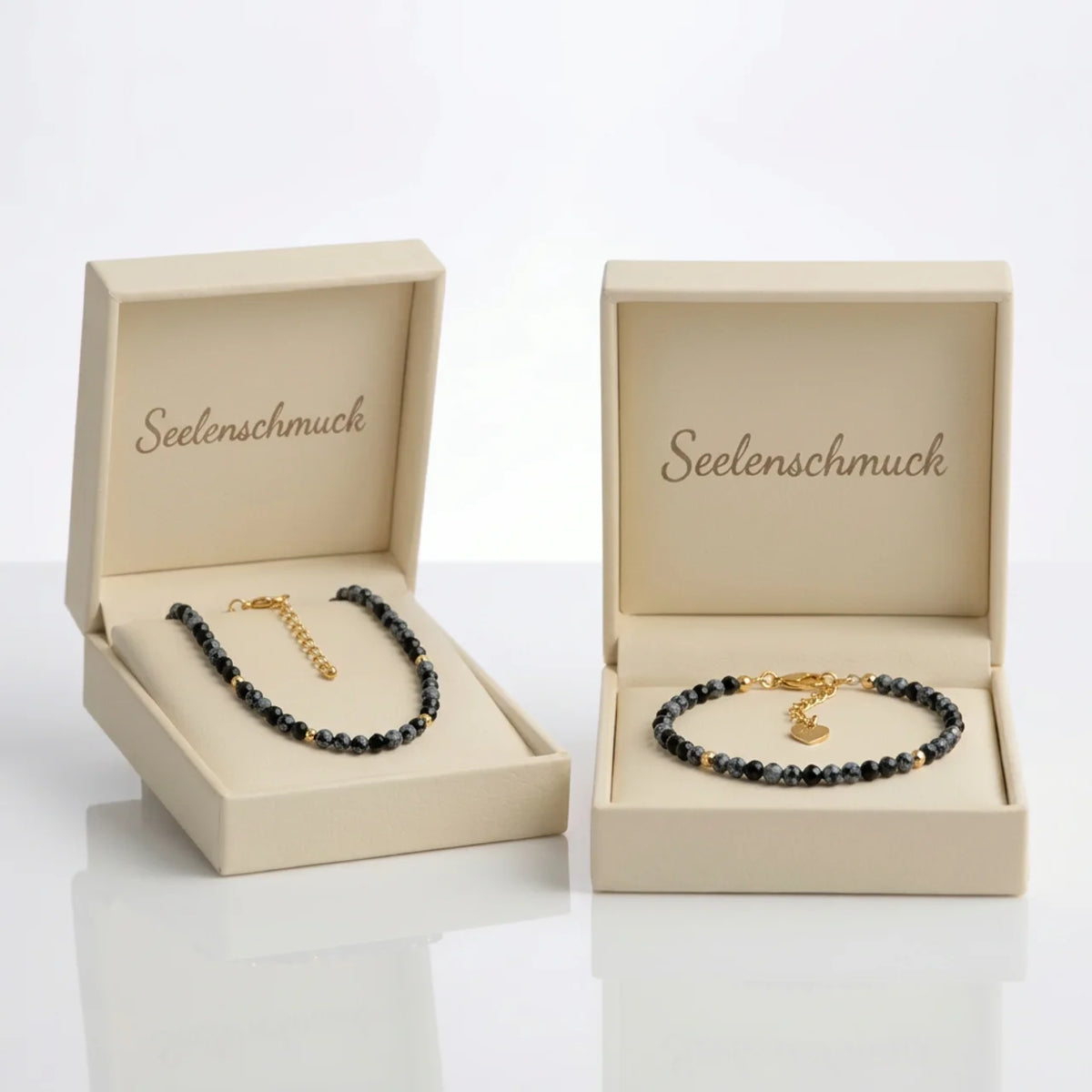 Schneeflocken Obsidian Set