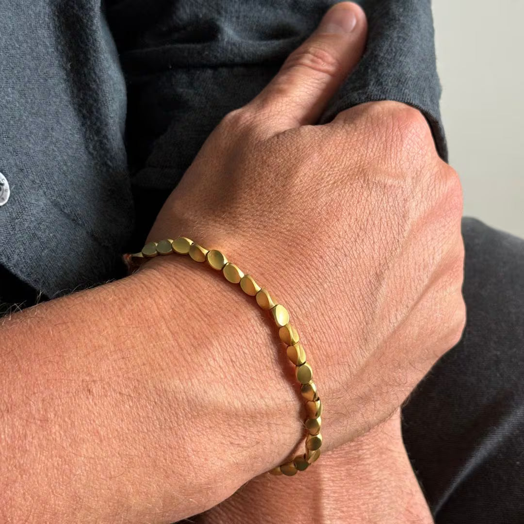 Tibetisches Kupfer Glücksarmband