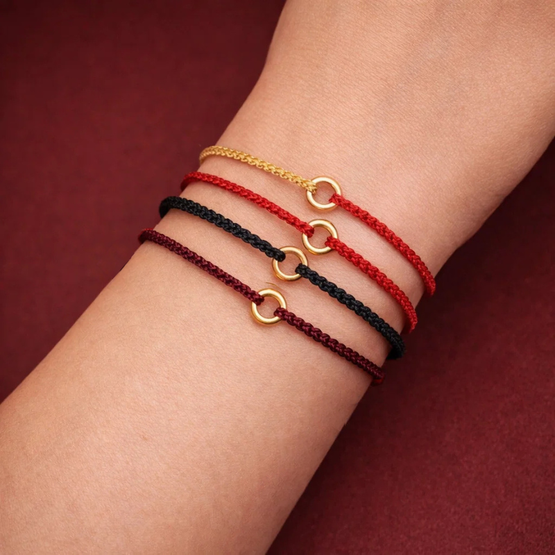 Tibetisches Glücksarmband - Glücksring