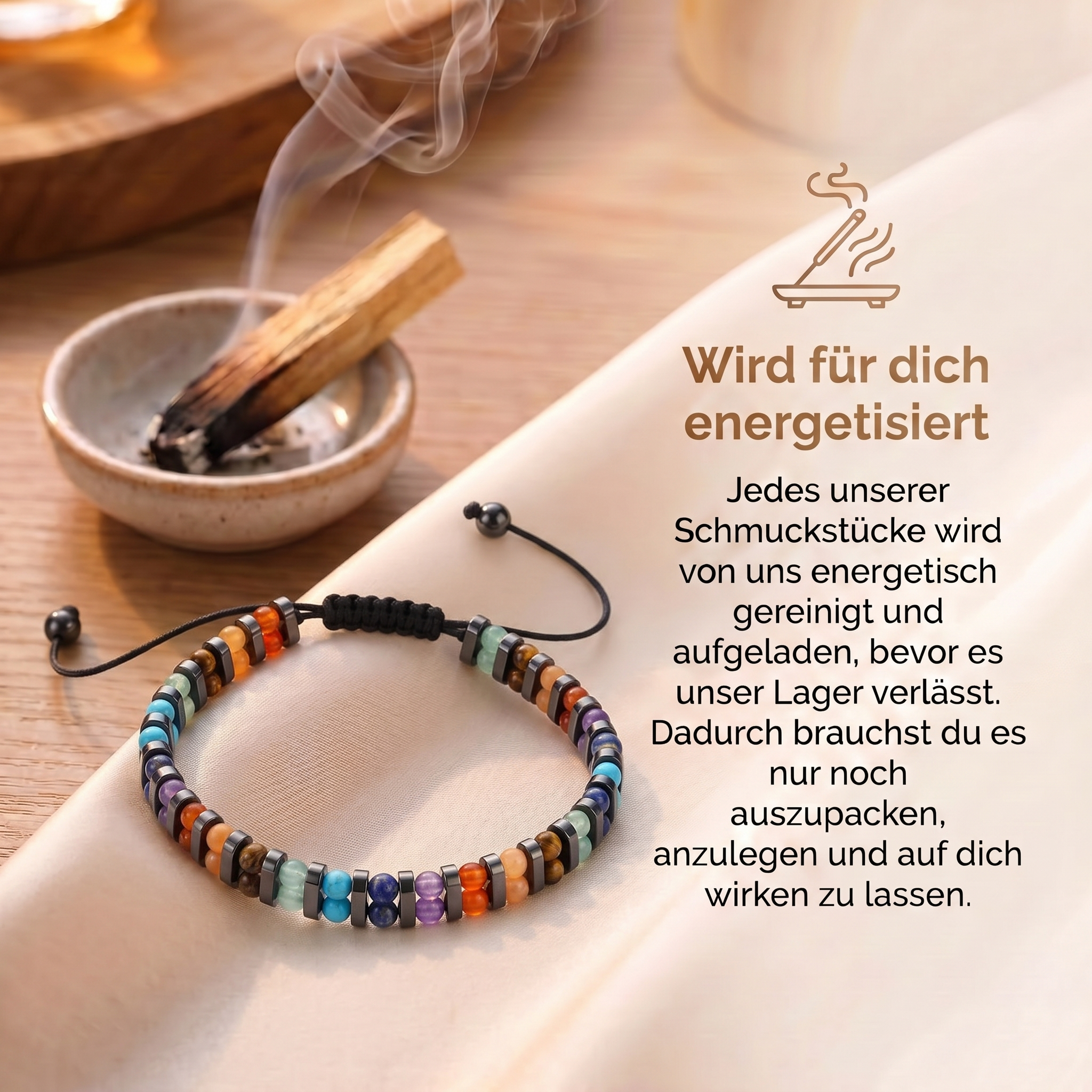 7 Chakren Balance Armband
