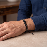 Obsidian Armband - Eiserner Schutz
