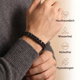 Obsidian Armband - Eiserner Schutz