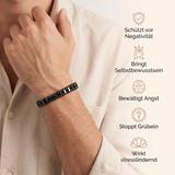 Obsidian Armband - Eiserner Schutz