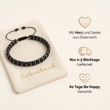 Obsidian Armband - Eiserner Schutz