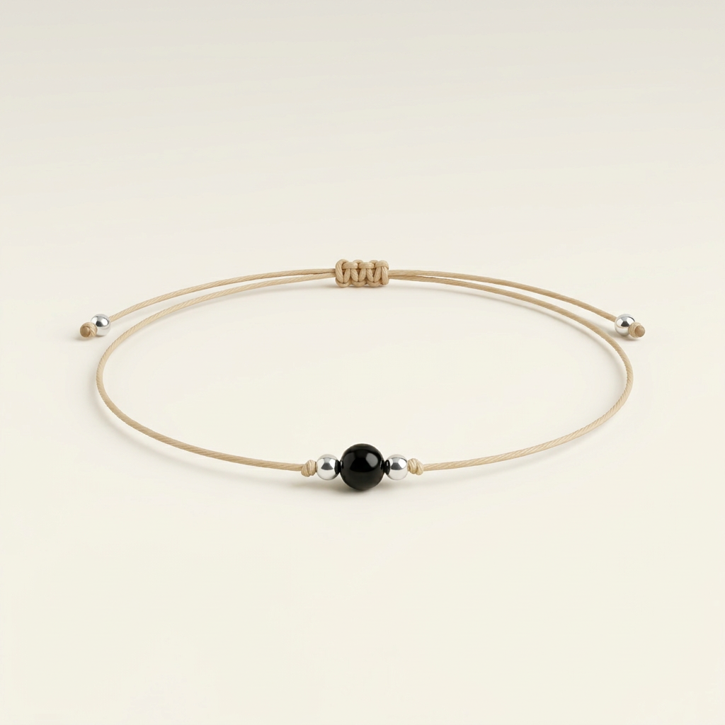 Obsidian Armband - Naturband