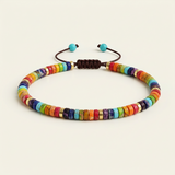 7 Chakren Energiearmband aus Jaspis