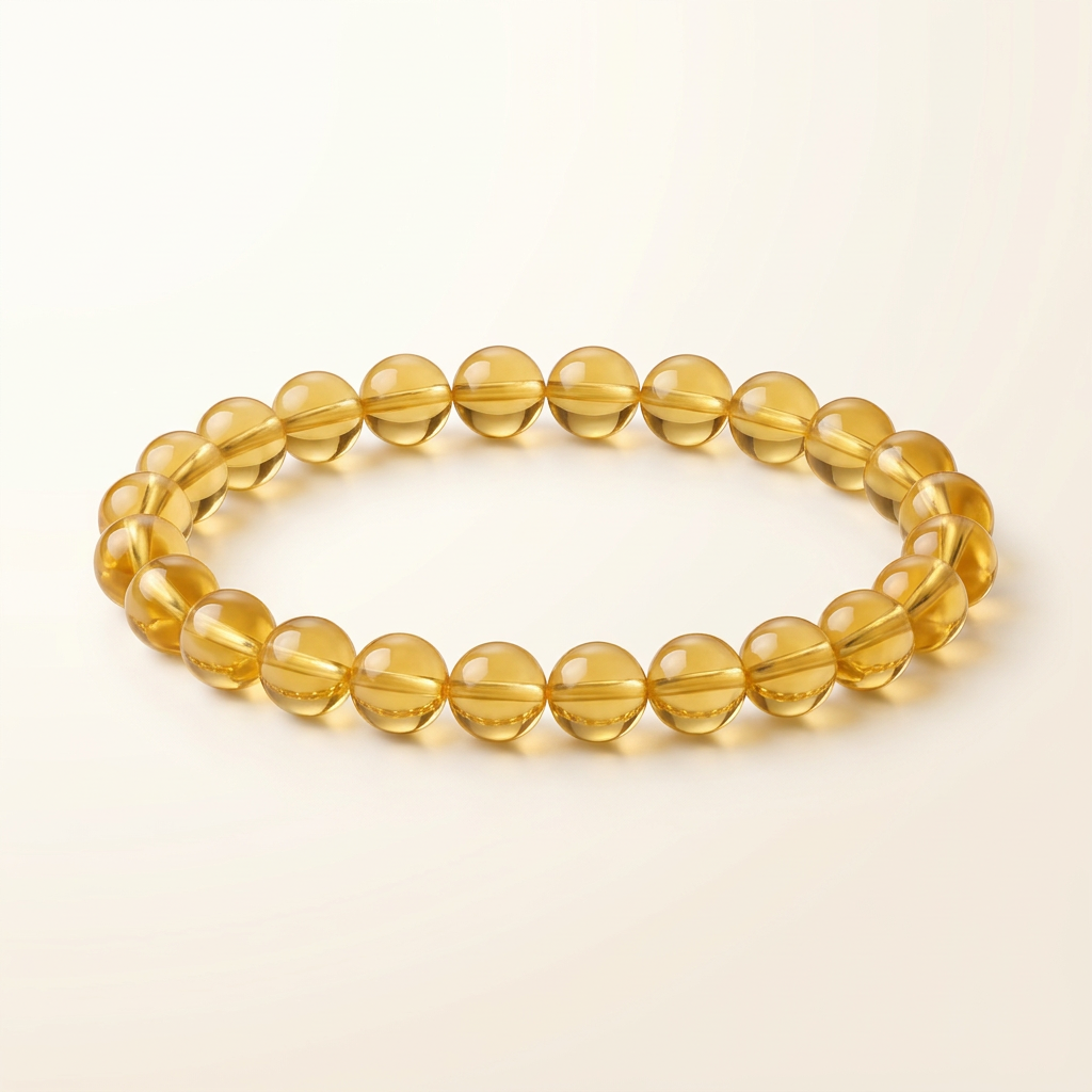 Citrin Armband - Lebensfreude